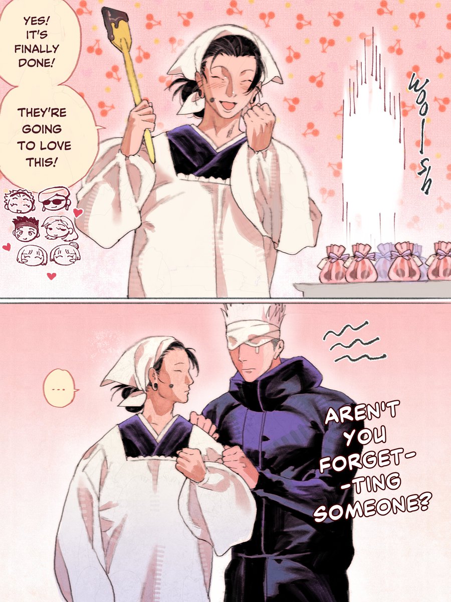 Valentine's day chocolate 🍫 #satosugu #五夏(1/2)