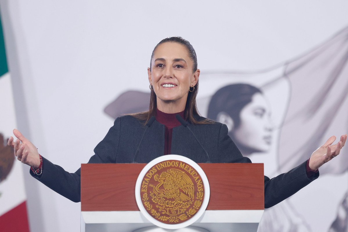 🇲🇽🇨🇺 | Claudia Sheinbaum abre la puerta a que aviones de cualquier parte del mundo recarguen combustible en México para facilitar el envío de «ayuda humanitaria» a Cuba.