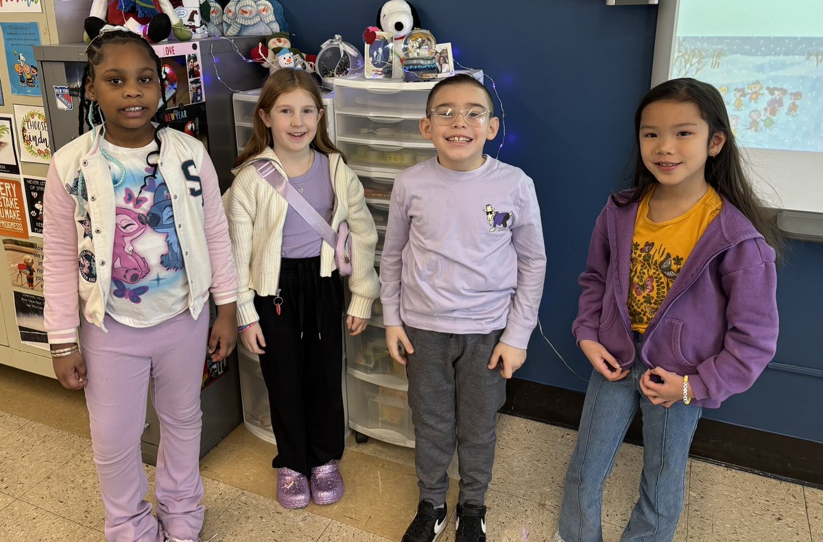 Students and staff showed their support for P.S. I Love You Day by wearing purple. Throughout the day, classes engaged in discussions about being a good friend, spreading kindness, and reminding one another that no one is ever alone. <a href="/emeadowschools/">East Meadow Schools</a> <a href="/psiloveyouday/">P.S. I Love You Day</a> #psiloveyou