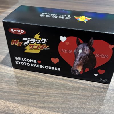 京都競馬場 ＃ウェルカムチャンス 特別版のチョコレート🍫 当たりまし