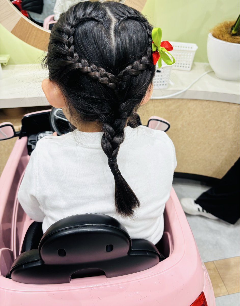 KogaYuka_SW's tweet image. 今日は、娘のカットへ☺️（お店カットは半年ぶり💦）

みなさんハッピーバレンタイン💌

#Sworkers
#SworkersAgent 
#働くママ
#バレンタインデー