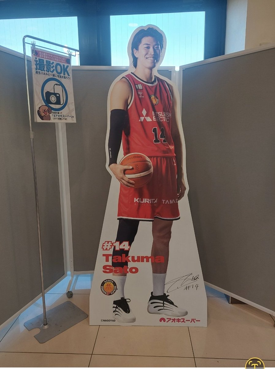 新品 Bリーグ 名古屋ダイヤモンドドルフィンズ 佐藤卓磨 直筆サイン