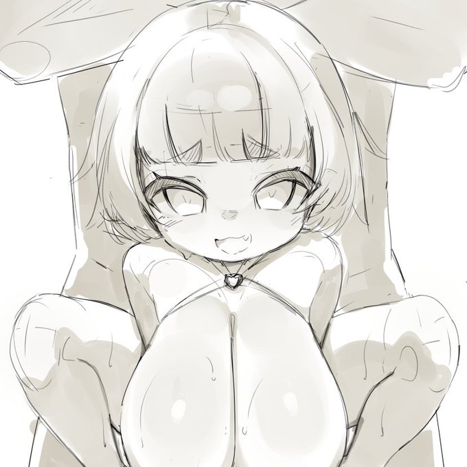 バレンタイン絵の準備中...🍼 