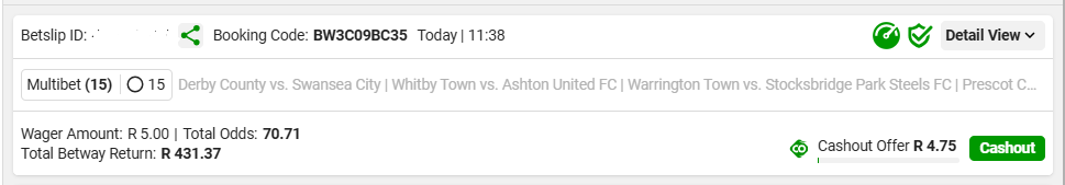 ThaboMakgobi's tweet image. Here is our FT Over 1.5 goals codes for this afternoon's #PowerHour (🕔17:00) - Good Odds:

BW3C09BC35, 70 Odds
BW3C22C2D4, 2K Odds