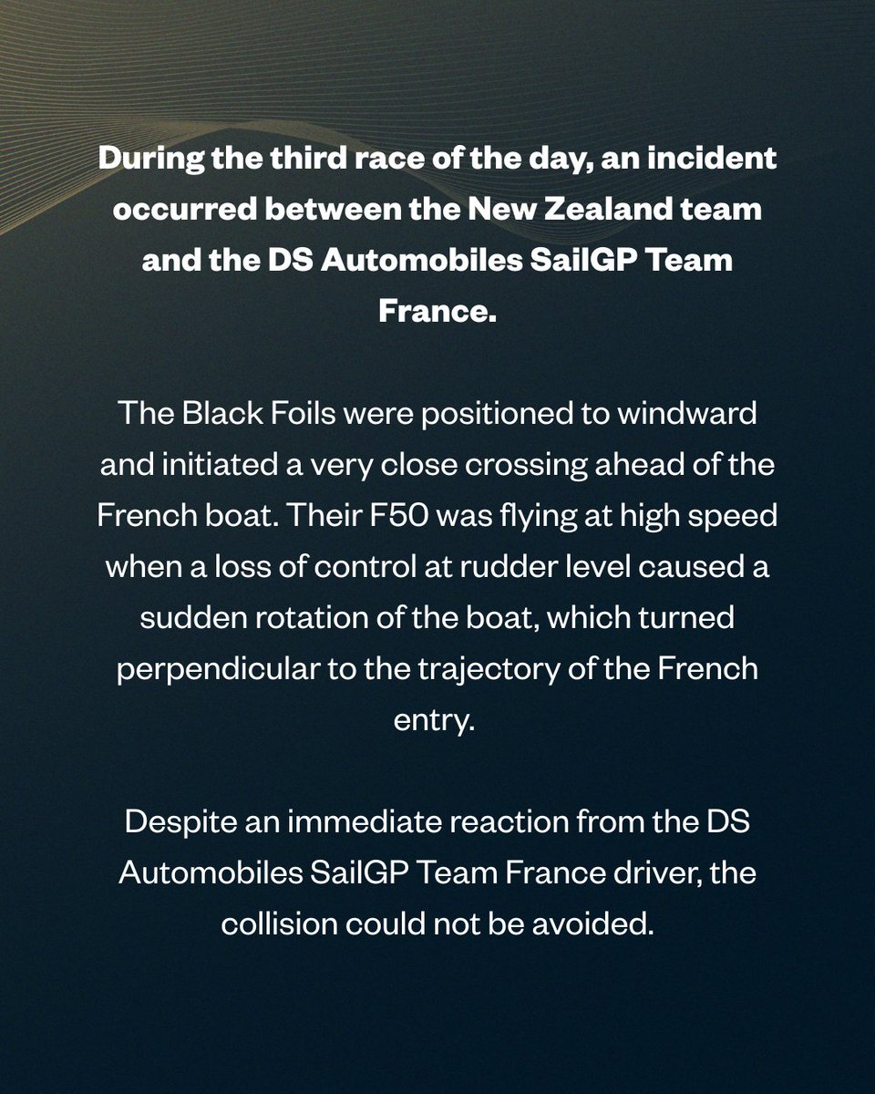 DS Automobiles SailGP Team France tweet media