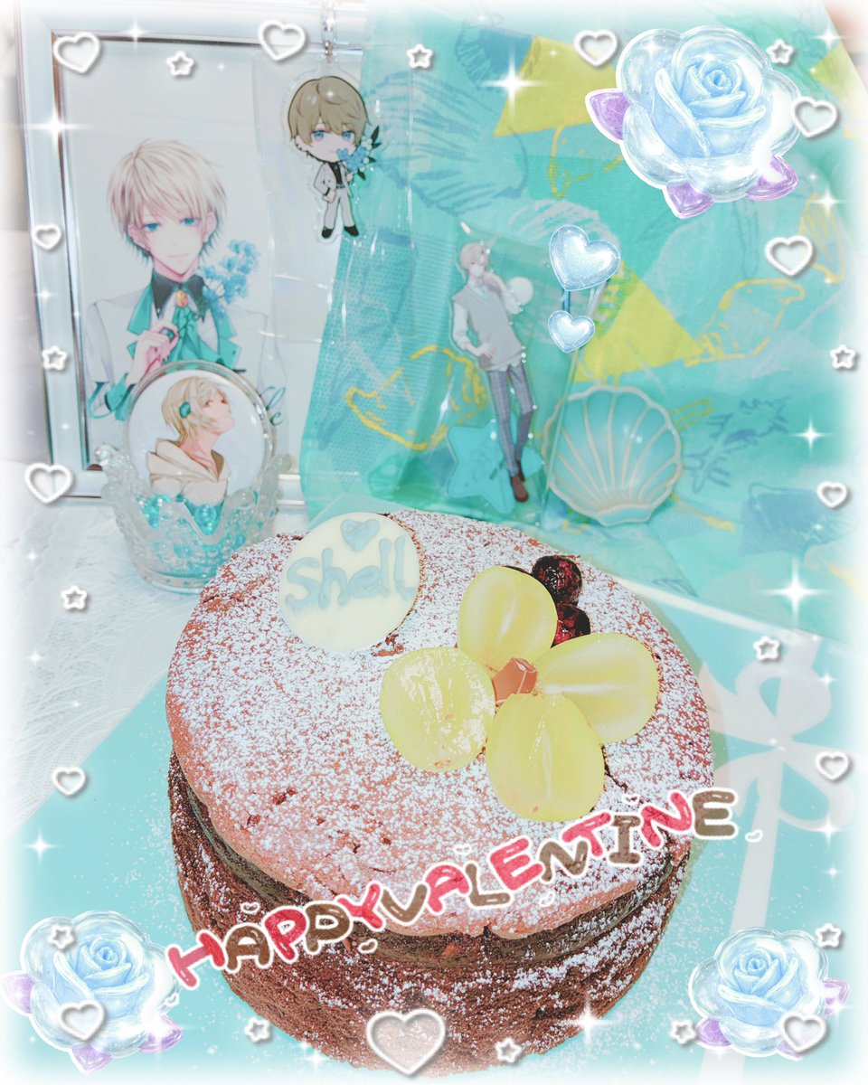 - - - - - - - - - ꒰ ♡ ꒱ - - - - - - - - -

      *•.𝙷𝚊𝚙𝚙𝚢 𝚅𝚊𝚕𝚎𝚗𝚝𝚒𝚗𝚎🩵 ̖́-

- - - - - - - - - ꒰ ♡ ꒱ - - - - - - - - -

  今年も...だけど …ˊᗜˋ
クラシックショコラケーキを作りました

いつもありがとう🎧𓂃𓈒𓏸︎︎︎︎
         #しぇる。