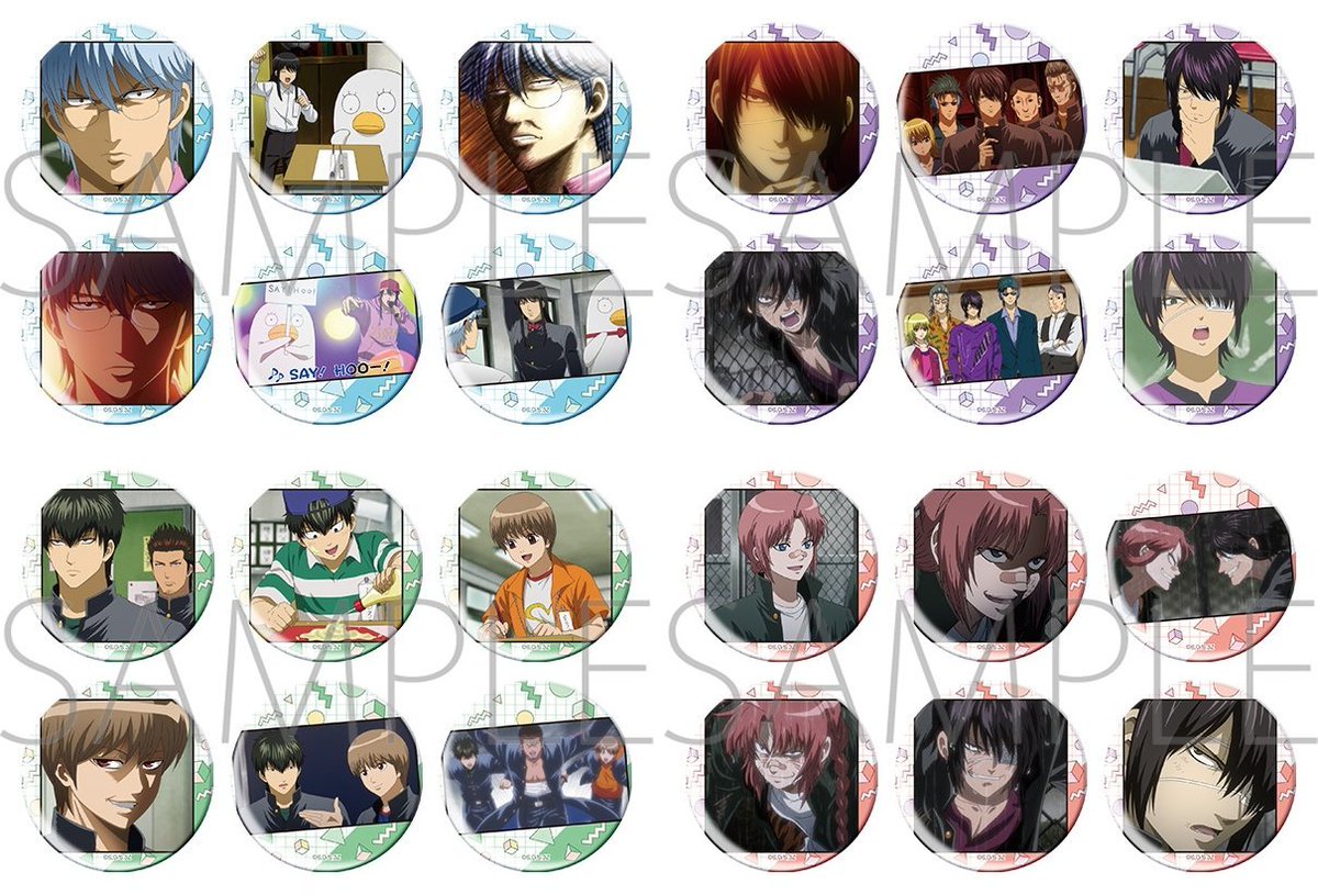 あみあみで予約開始！ 3年Z組銀八先生 推しキャラバッジコレクション