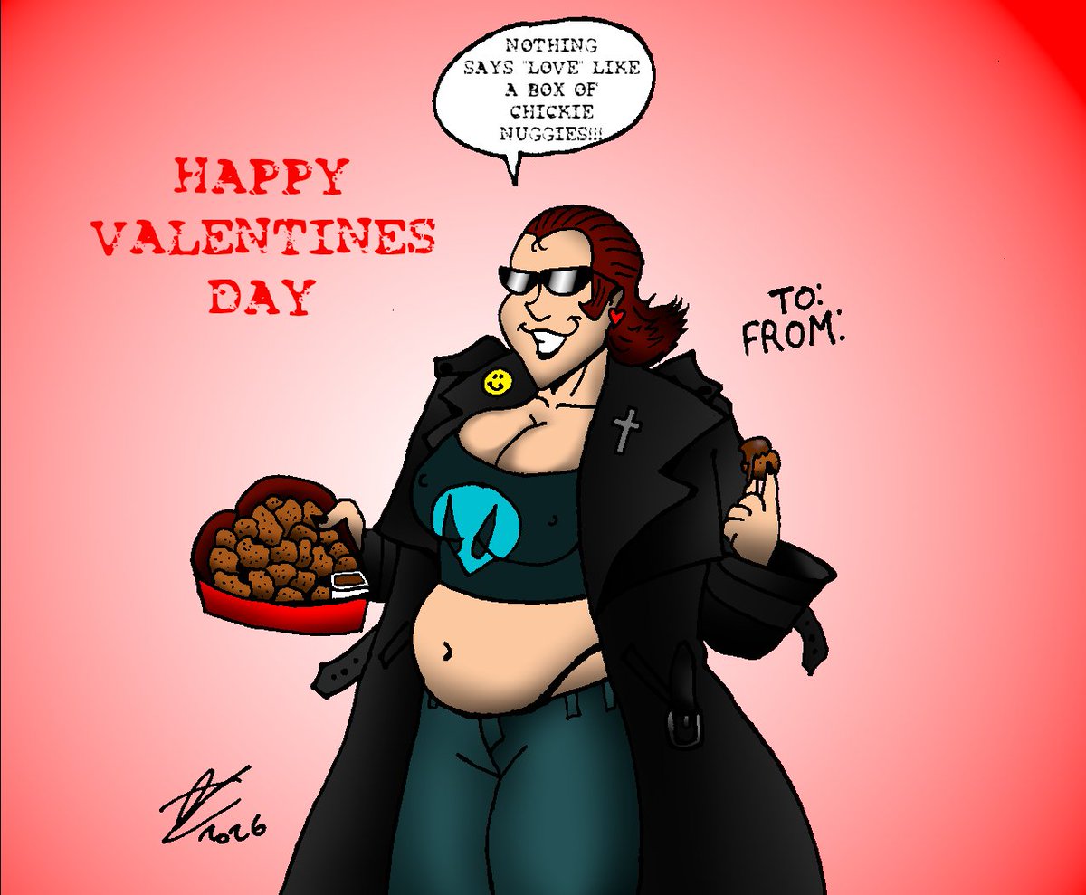 Happy Valentines Day #Postal #rwsart #IRegretNothing