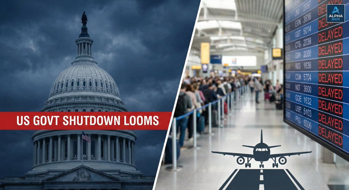 AlphaSigns5's tweet image. 🏛️ WASHINGTON UPDATE: Partial Shutdown Begins

Funding for DHS has officially lapsed following a Senate deadlock. While most of the federal government remains funded through September, the impact on the Department of Homeland Security is immediate.

Broader Implications:…