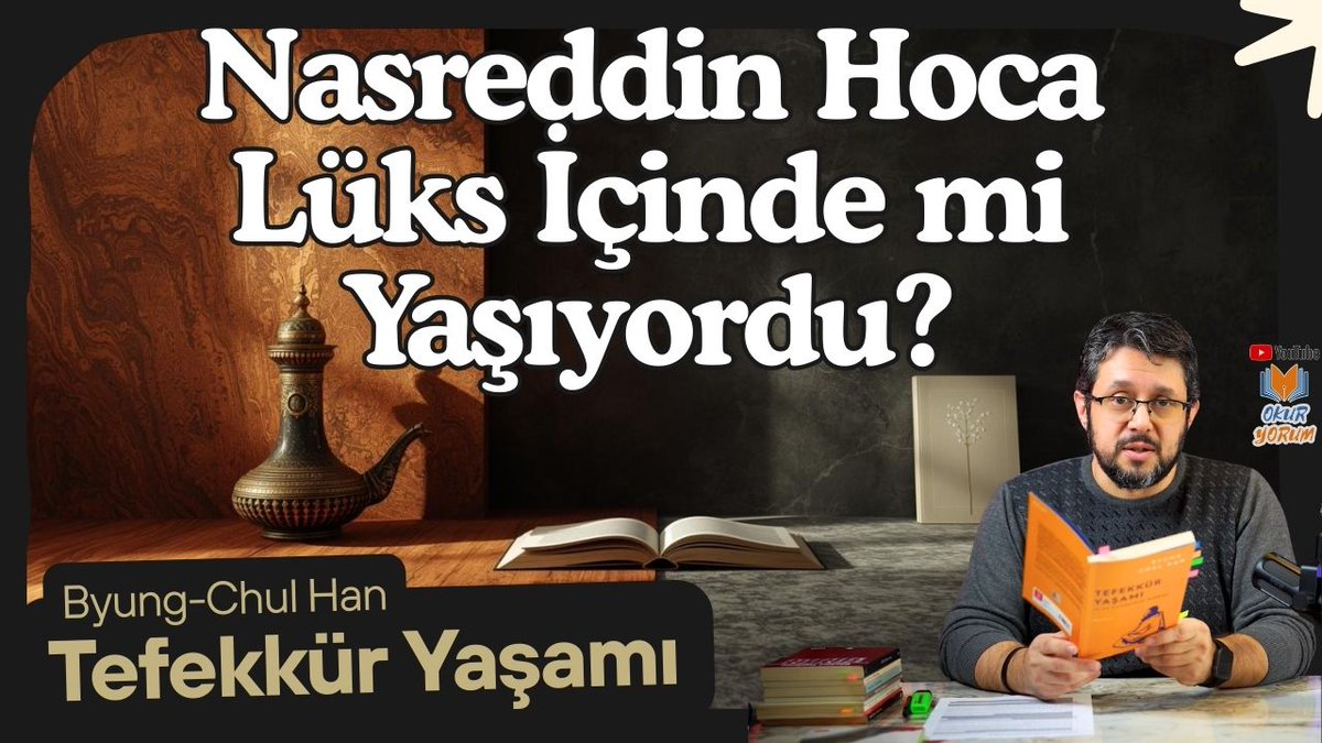 Lüks Nedir, Ne Değildir? Eylemsiz Olmak Niçin Önemlidir || Tefekkür Yaşamı (Byung-Chul Han)

Bu videoda tefekkürün anlamını ve Modern hayatın insanda ne gibi krizler meydana getirdiği konuştuk.

İzlemek için link: youtu.be/JG4E9IYw9xU