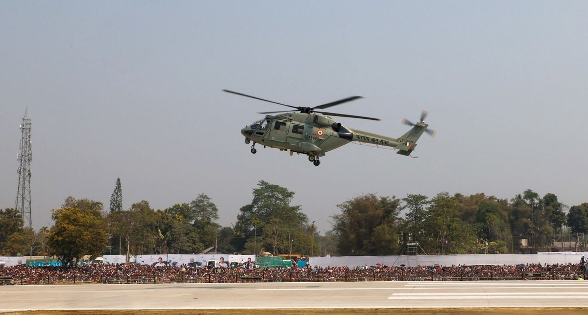 Assam, which once lacked adequate motorable roads, now has highways where fighter jets too can take off and land. It reinforces the nation's strength in dealing with emergencies, including disasters. Congratulations to people of Assam for the new Emergency Landing Facility.