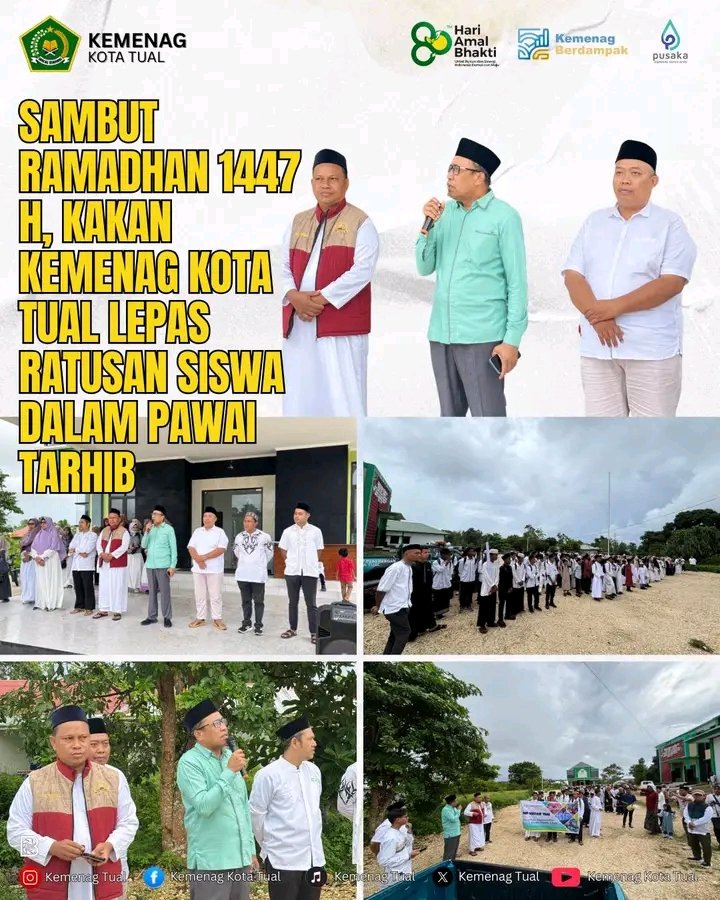 Arifin_Sahab's tweet photo. Pawai Tarhib Ramadhan 1447 H di laksanakan pada hari Sabtu, 14 Februari 2026, Alhamdulillah berjalan dengan baik https://t.co/3E1hAGFYuO