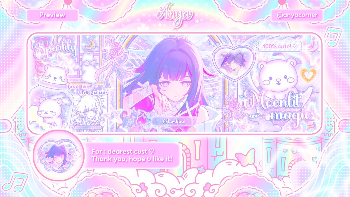 anyacorner's tweet image. ✿ [ Help RT thankyou! ]

haii aku ada layout cyrene sama columbina valentine yang bisa ditake sekarang! happy valentinee 😍❤🌹

#zonauang #zonaba #zonajajan