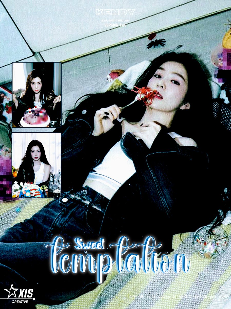 AXISCREATIVE1's tweet photo. KENDY 1st Mini Album
‘SWEET TEMPTATION’

ARTISTIC TEASER

2026.02.15 18:00 KST
© AXIS CREATIVE 2026
#KENDY #SOLODEBUT #SWEETTEMPTATION https://t.co/GP9NOFZkEt