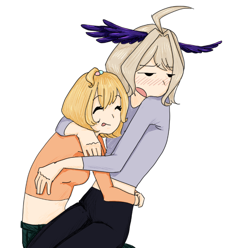 ahonen_luz's tweet photo. sorry i kinda ruined it with the coloring but idk how improve it from this lol :P this how it ended up looking,,,, i hope its alright >< #calamitybird https://t.co/Be2vsw1a0K