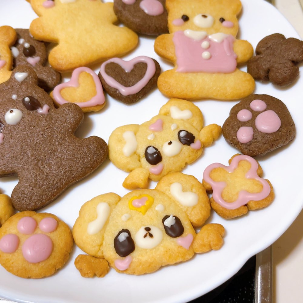 ポチタンクッキー作った🍪