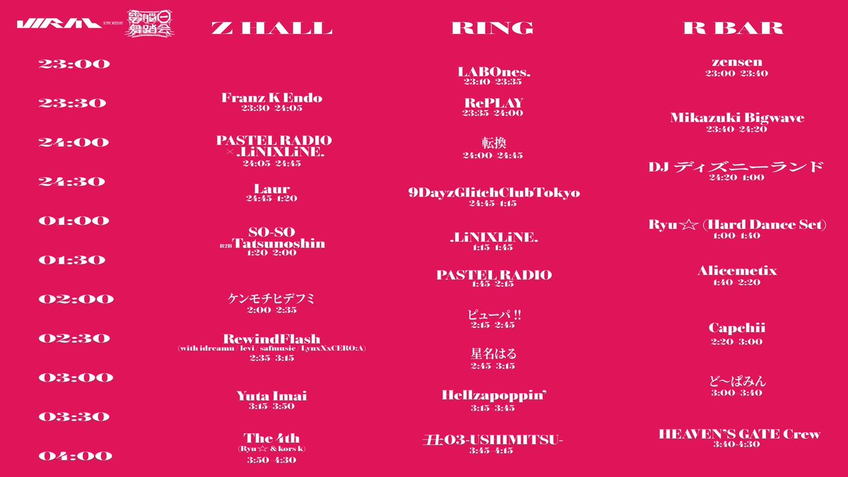 電脳一舞踏会 tweet media