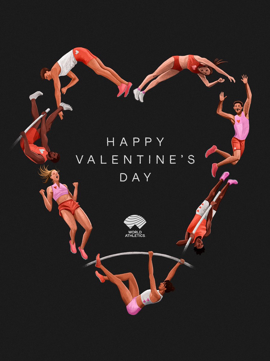 WorldAthletics's tweet image. ❤️❤️❤️

Happy Valentine’s Day to all athletics fans around the world 🫂