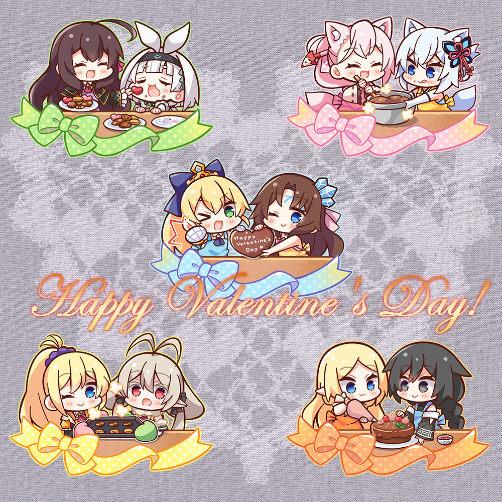 Happy Valentine's Day!
#バレンタインデー 
#狐が僕を待っている花
#創神のアルスマグナ
#フォワードトゥザスカイ