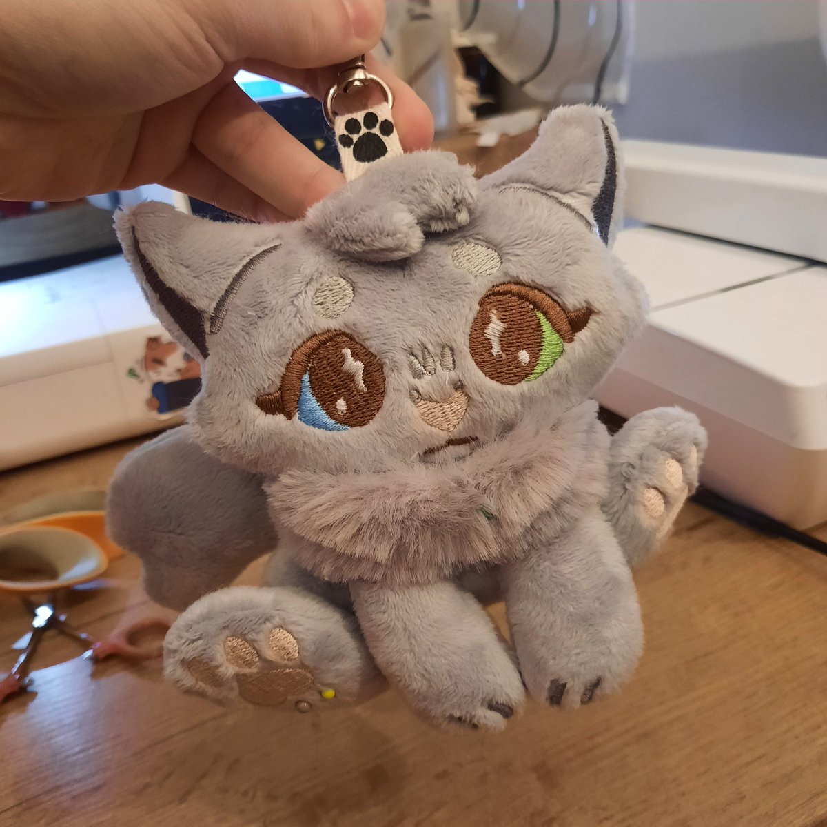 Yes the kitties. I've made dovewing, ivypool, brightheart, and frostpaw so far! Will probably make more when I'm back home!