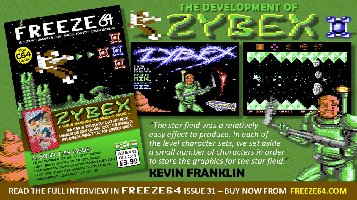 Vinny Mainolfi | FREEZE64.com | Commodore 64 tweet media