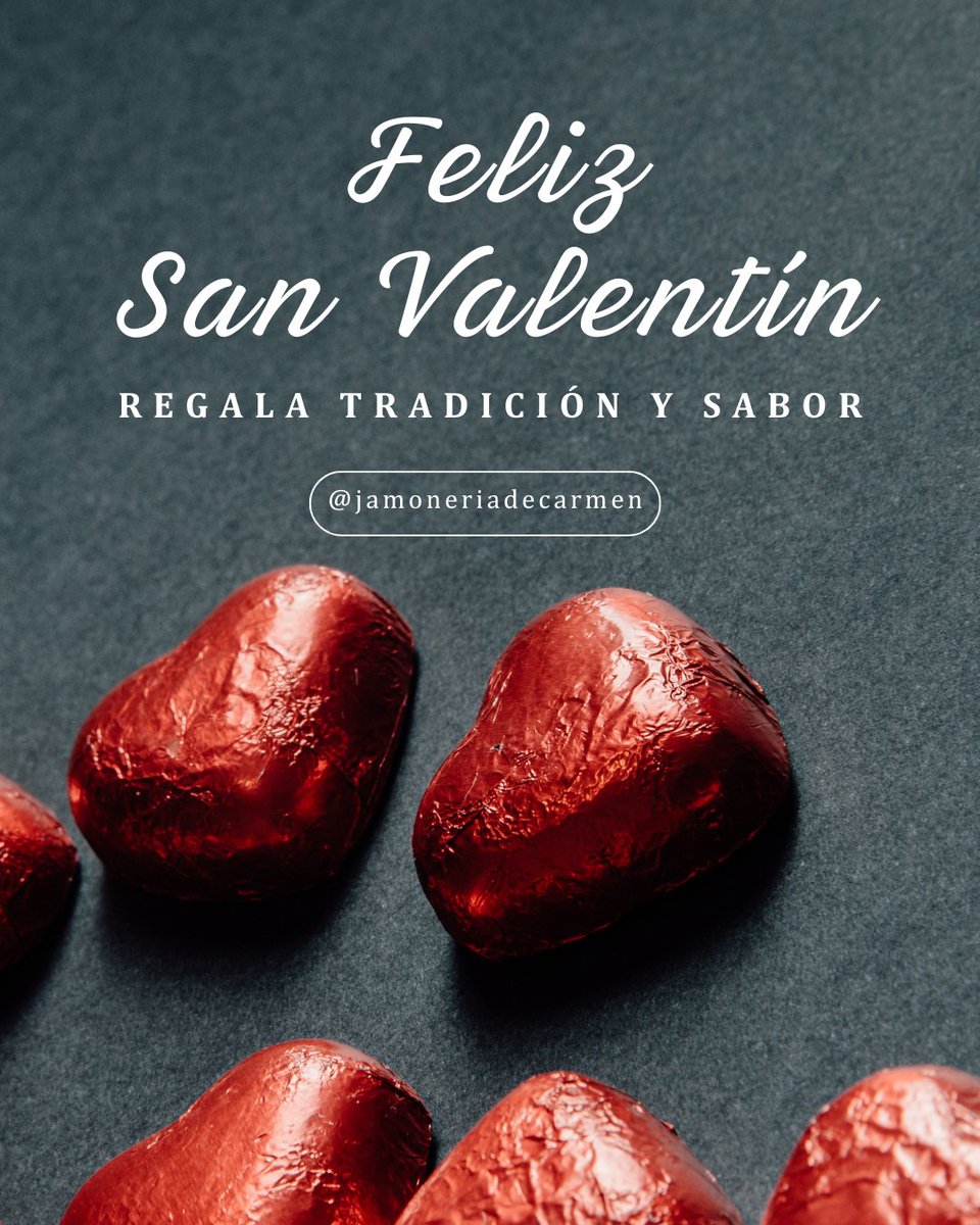 jamondecarmen's tweet photo. Este San Valentín, cambia las flores por sabor 💖

Porque al final, lo que más se recuerda no es el regalo… es el momento. Pásate por La Jamonería de Carmen y te ayudamos a preparar una sorpresa que se disfruta de verdad ✨ https://t.co/AiCWqE25Cz