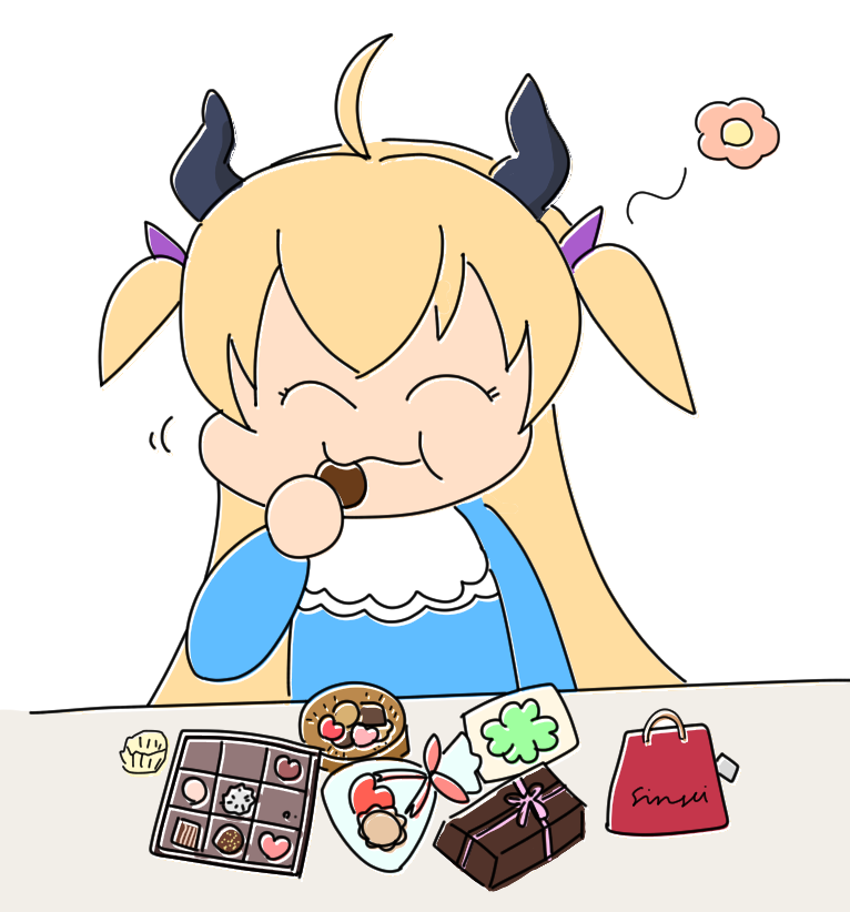 チョコもぐもぐなのじゃ～🌼
#クルスタ園児服合同