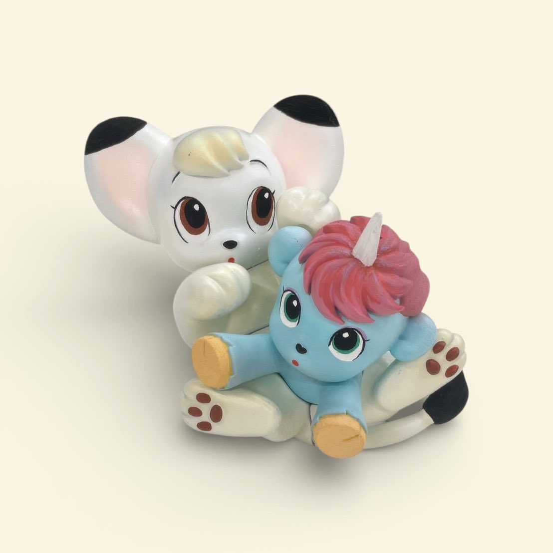 仕事の合間にささっと描いた絵を立体にしたのですが 友人がとっても