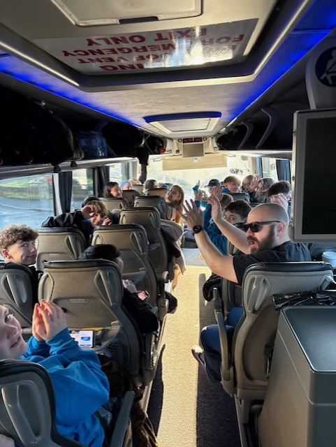 CroftonAcademy's tweet photo. And we’re off!

40 excited pupils + 5 amazing staff = one epic Crofton Academy ski week incoming!

Val di Fiemme in Italy 🇮🇹 get ready, we’re coming for those slopes! 

#SkiTrip2026 #WeAreCrofton #Memories https://t.co/2R2K8Kuema