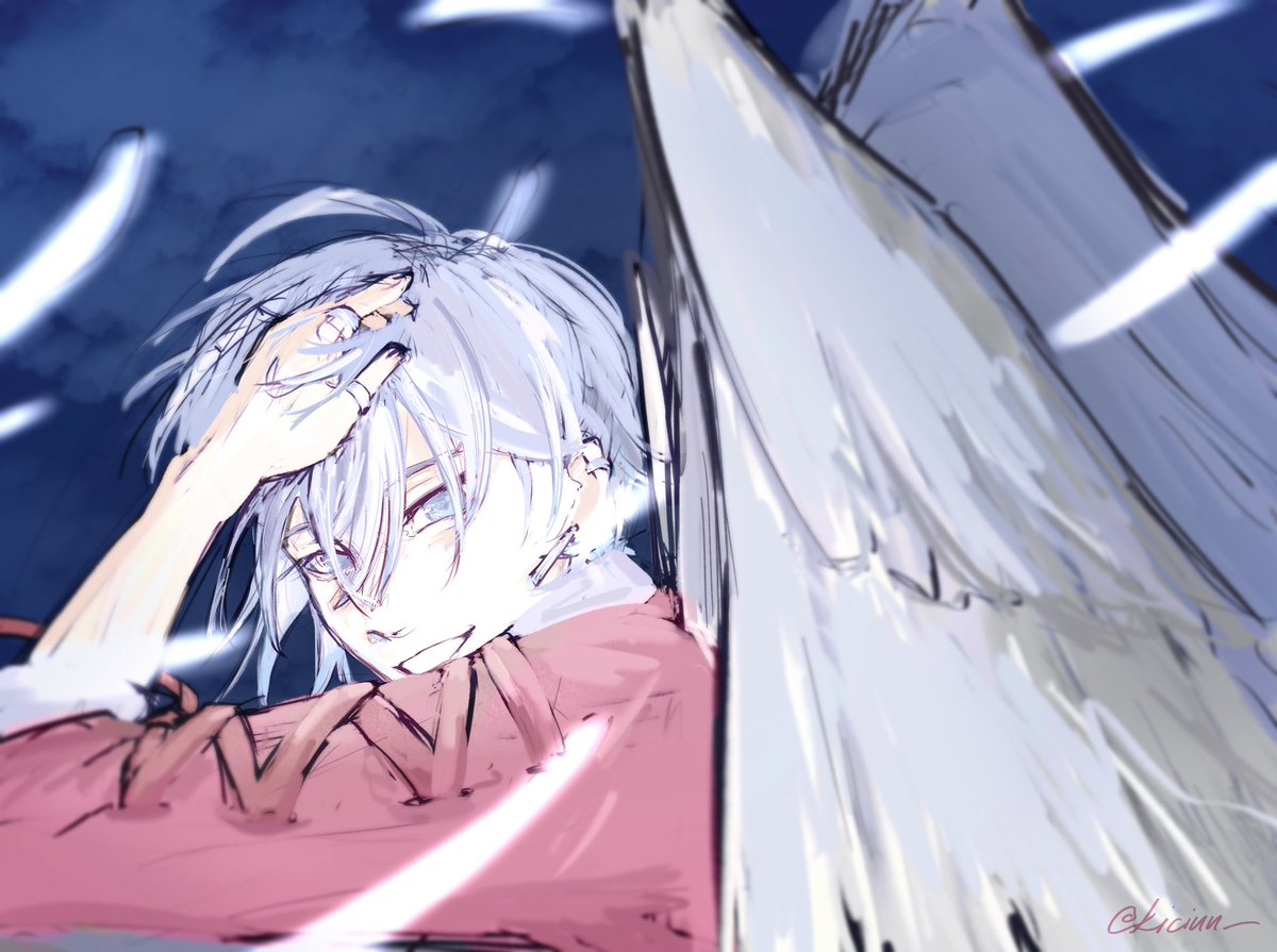 angel singing on my balcony #kaepix