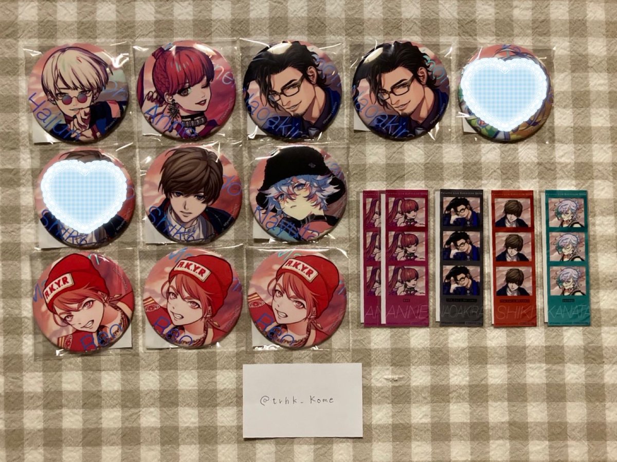 1 【交換/譲渡】Paradox Live パラライ Gくじ Exhibition Show 譲)B賞