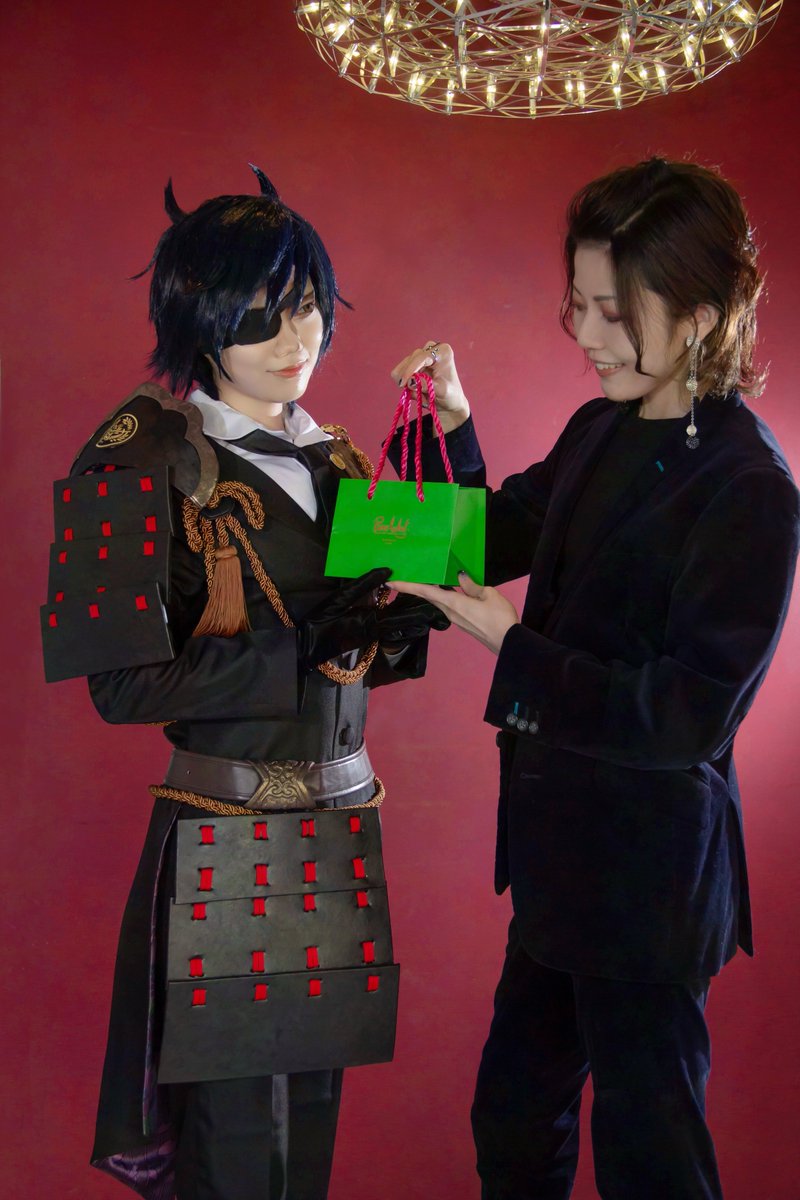 コスプレ cosplay🍫

素敵な贈り物をありがとう。
…今度は僕の番だね？

⚠︎創作審神者👠
主<a href="/zzzk532/">kazki♦️2/10👯‍♂️2/21🔪3/7🍾</a> 
📸<a href="/touji03/">トウジ</a> 

 #ハイヒール男士0131