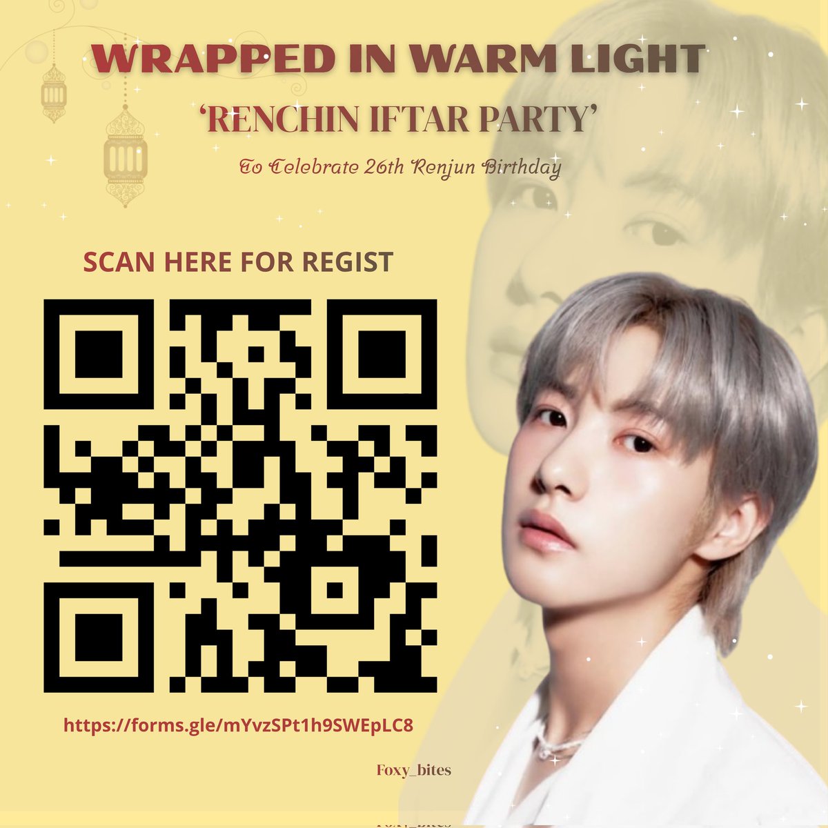 junniegyuu's tweet photo. โจ WRAPPED IN WARM LIGHT โจ
Renchin Iftar Party โ Celebrate Renjunโs 26th Birthday ๐๐ by : @foxy_bites23
๐
14 Maret 2026 | 17.30 WIB
๐ Aleska Coffee & Lounge, Jaksel
๐ 110K| DP 50K
๐ ๐๐ค๐
Limited slotโผ๏ธ
#RenchinIftarParty #Renjun26th #WrappedInWarmLight #RenjunBirthday https://t.co/Nl8orjtwQi