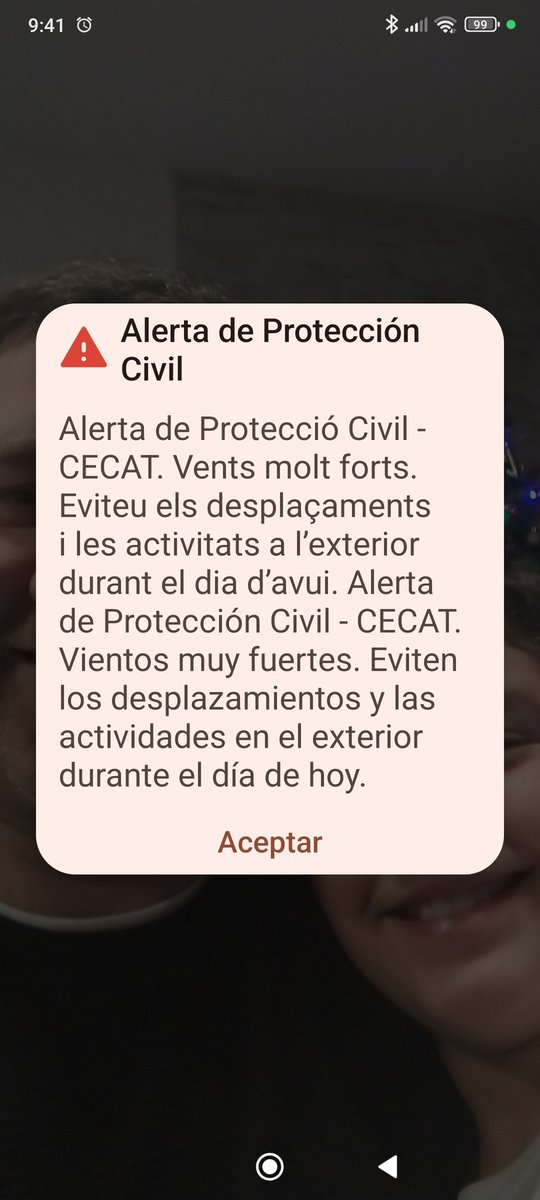 🌞 El temps a Olot ⛅🌨️⛈️❄️ tweet media