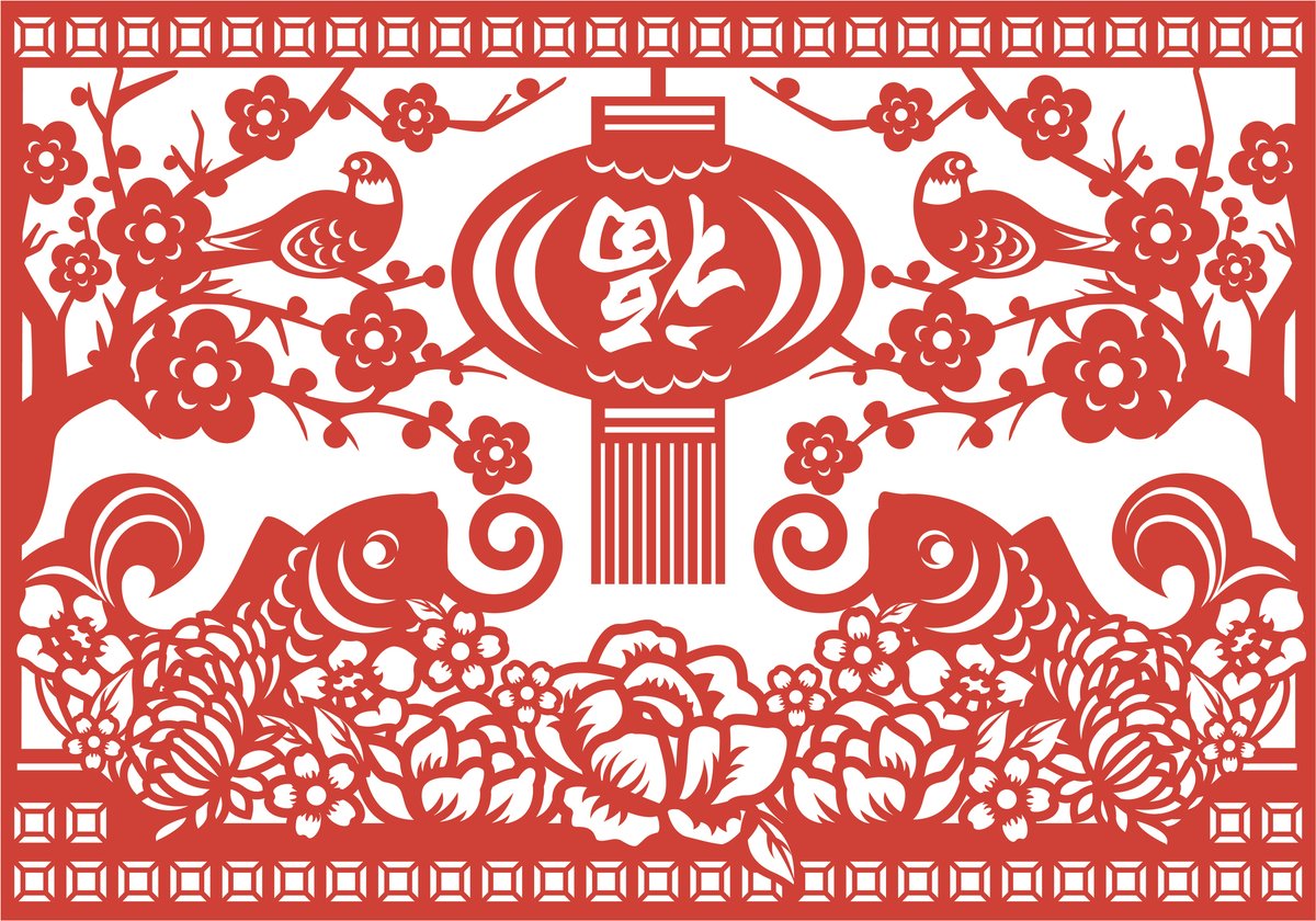 Chinese paper-cutting began over 1,500 years ago and became one of the country’s most beloved folk arts. Recognized by UNESCO in 2009 as Intangible Cultural Heritage, it still brings wishes of luck, health, and longevity to homes and festivals across China. ✂️🧧✨