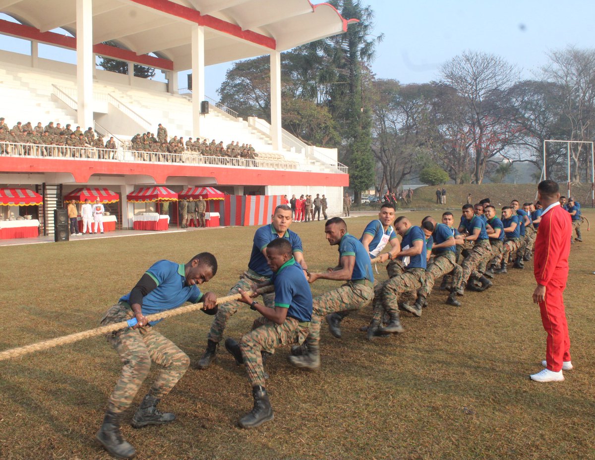 IMA_IndianArmy's tweet photo. #IMA
Limits were challenged and team spirit strengthened as #OfficerCadets of #IMA_Dehradun competed in a demanding Bonding Exercise.
Winners - Singharh Coy
& Bogra Coy (ACC)🥇
#IndianArmy
#IMA_Dehradun
#TeamSpirit
#Motivation
#BondingExercise
@suryacommand @NorthernComd_IA @IaSouthern @easterncomd @IndiannavyMedia @IAF_MCC @SWComd_IA @westerncomd_IA @AN_Command @artrac_ia
@adgpi