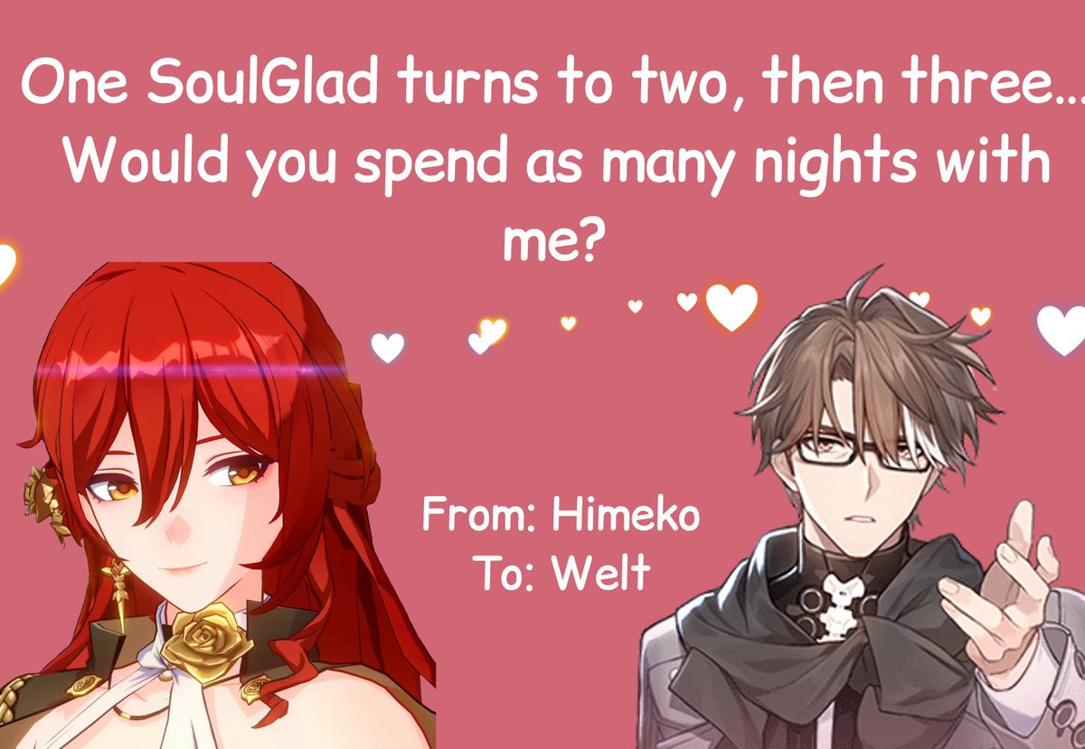 timelyhimewelt's tweet photo. Happy Valentines Day, yall!!! I tried my hand in these bad vday cards once more, feeling inspired by the new patch!!! I’ll be more active and post more of them as I play planarcardia, it already looks so exciting 🥳

#himewelt #welthime https://t.co/6au6syxFMe