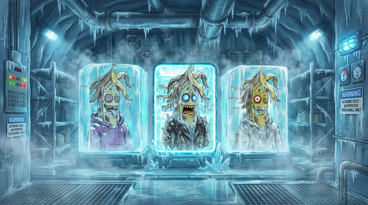 🍌❄️ 冷凍庫で待機中... ❄️🍌

Packsの中で、まだ氷バナナゾンビが貯蔵されています🧊

彼らを解放する準備はできていますか？🔥

🔥 バーンアドレス
1nc1nerator11111111111111111111111111111111

💎 バーン後に獲得
🍌 Animal Banana Punks NFT 1枚ランダム
⚠️ 冷凍庫の温度は限界です...