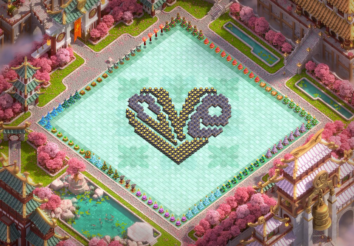 Via Clash 🎨 CoC Artistic Bases tweet media