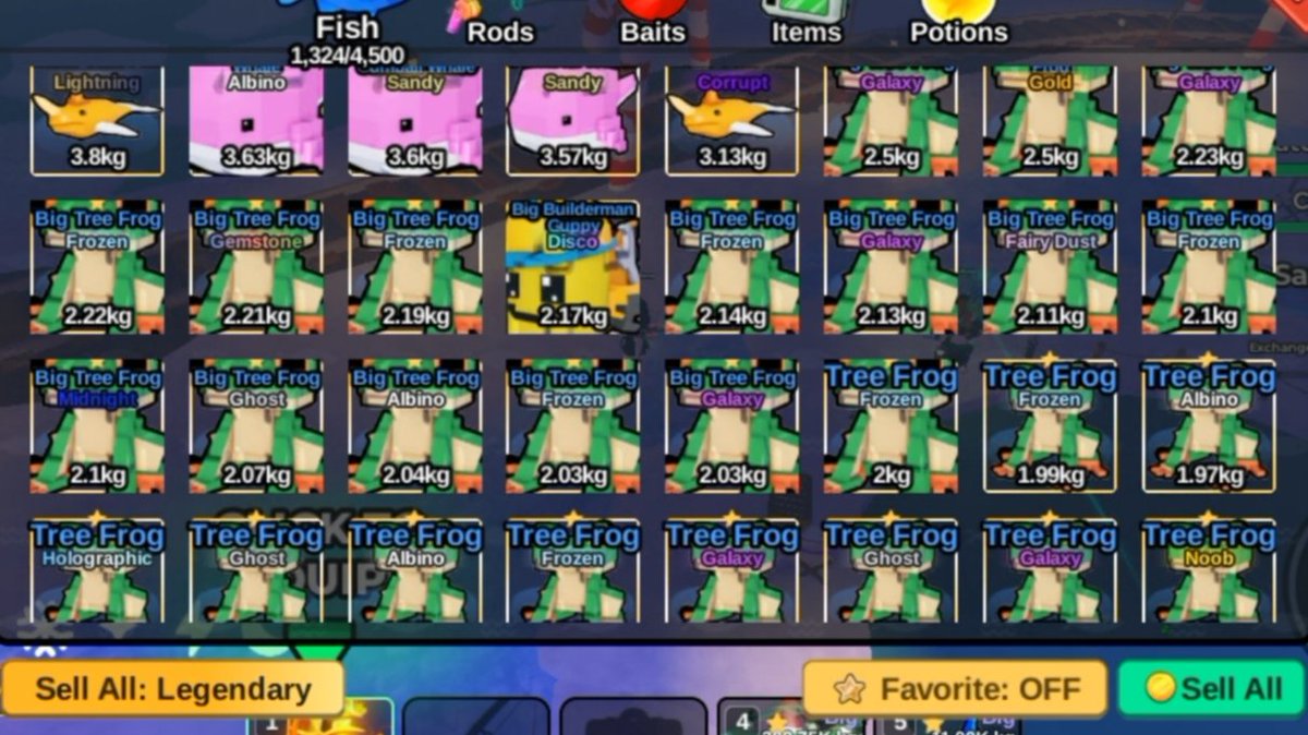 vVilsonFishIt's tweet photo. wts
permutasian ikan anomali🐸 https://t.co/UPiHqQkpMK