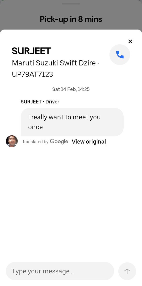 sameeerofficial's tweet photo. Why @Uber_India why?
Today, I wanted to try the Uber Premier, and I booked the cab. And even charging mor,  I'm getting a Swift Dzire.  issues,  then your driver starts misbehaving with me on the call. I'm attaching the cab details below. Please do talk to ur driver. https://t.co/OLZlKMR9qf