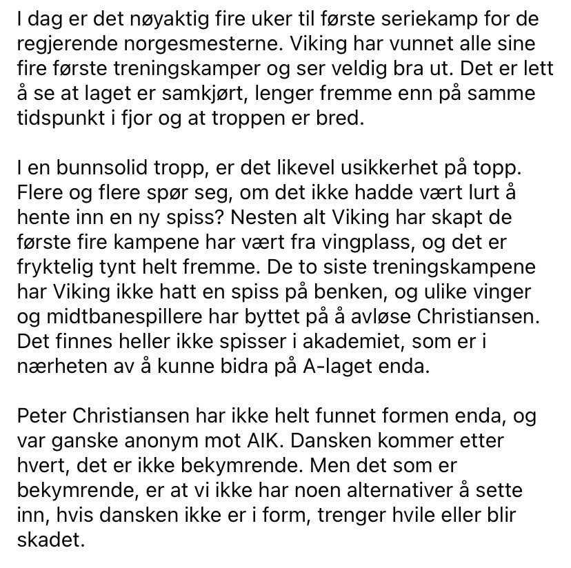 Oss Mot Resten Av Verden tweet media