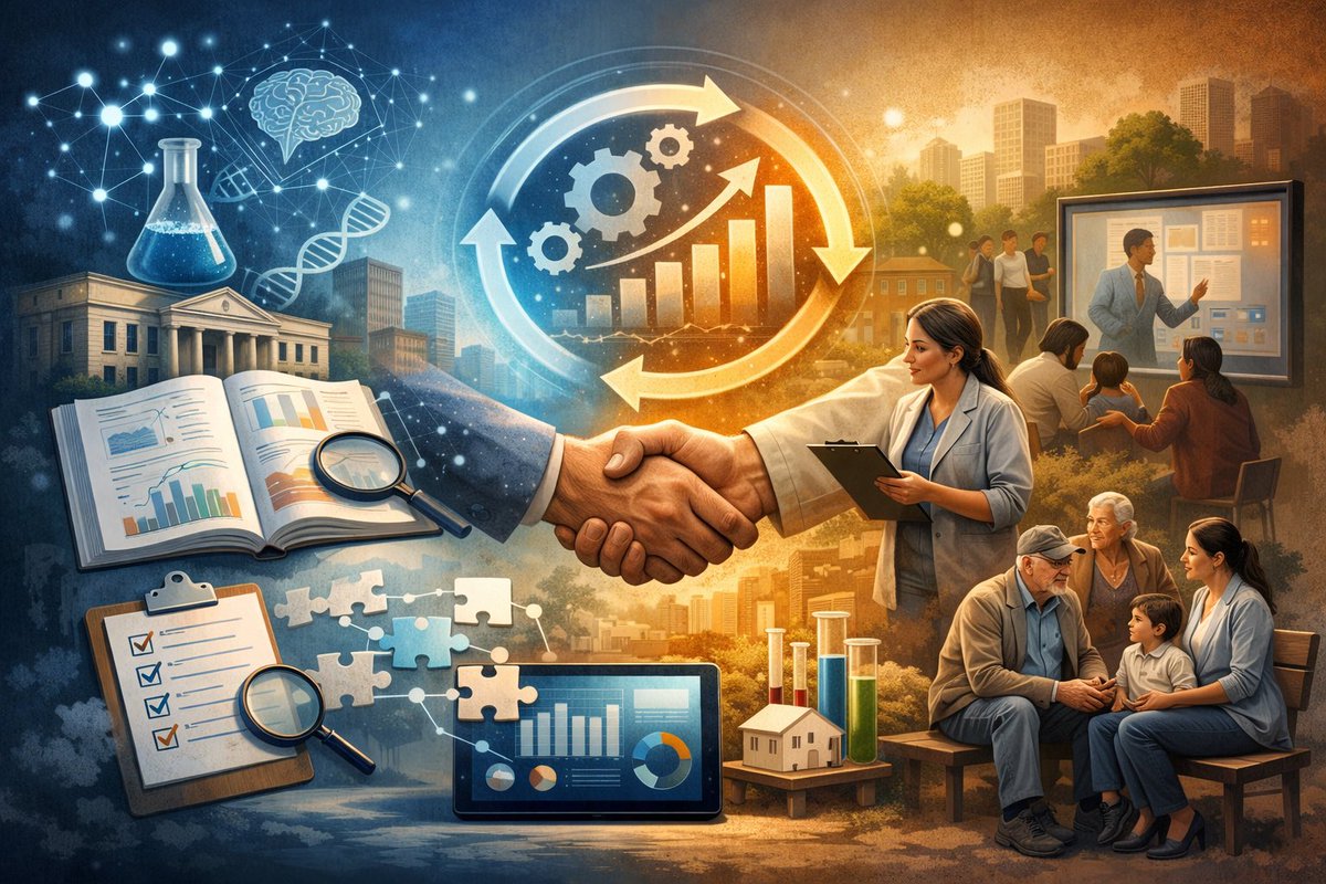 العمق الحقيقي لربط #البحث الأكاديمي #بالممارسة في الخدمة الاجتماعية يكمن في تحويل المعرفة من صيغة تجريدية إلى منظومة تشغيلية قابلة للقياس، والمراجعة، وإعادة الإنتاج 

عندما يتحقق ذلك، تنتقل الخدمة الاجتماعية من مستوى
 "الاستجابة للمشكلة" 
 إلى مستوى 
"إدارة التغيير الاجتماعي