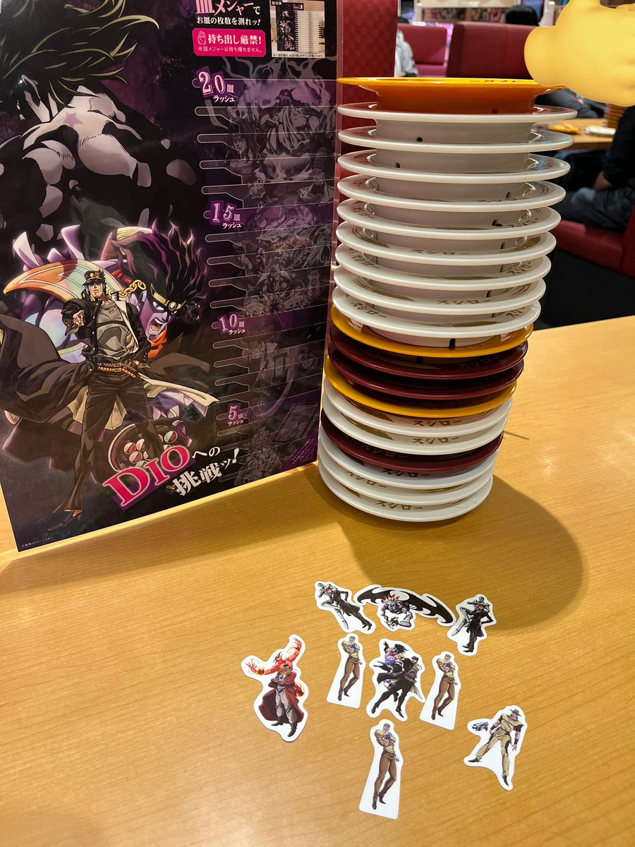 oreo8703's tweet photo. やれやれだぜ、、、、！
 #スシロー20皿ラッシュ https://t.co/rMCNxDG0zA
