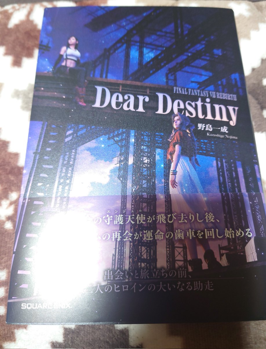 クラウドのフィギュア？と本、やっと届いた〜。
クラウドの組み立てプラモ系やん。ニッパーいるやん。ちゃんと、説明読んでなかったぁー。しでかしたぁー。