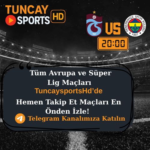 🔵🟡Trabzonspor - Fenerbahçe
🕘20:00
📺 Kesintisiz TuncaysportsHD'de İzlemek İçin Katılın
t.me/+ZyrcWZoynOczN…