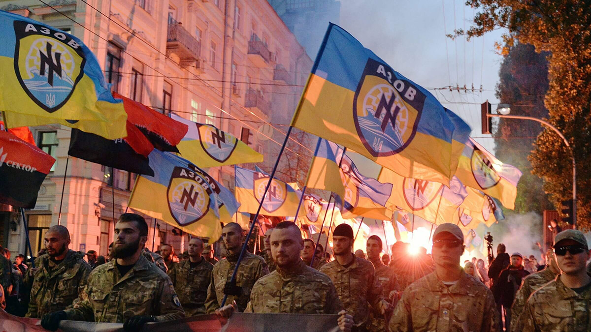 Only Ukrainians can criticise Azov or Zelensky. Anyone who who isn't Ukrainian and criticises Azov or Zelensky is a useful idiot of imperialism