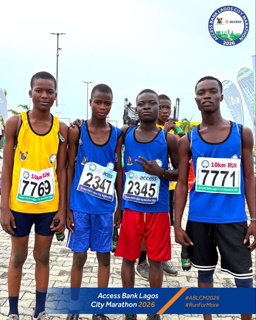 10km in progress! ⚡️

To every runner currently running the 10km: this is where discipline becomes visible. Keep your eyes on the finish line and trust your training. 

You’ve got this!

#ABLCM2026
#RunForMore
#NewStepsFreshGoals
#AccessBankLagosCityMarathon
