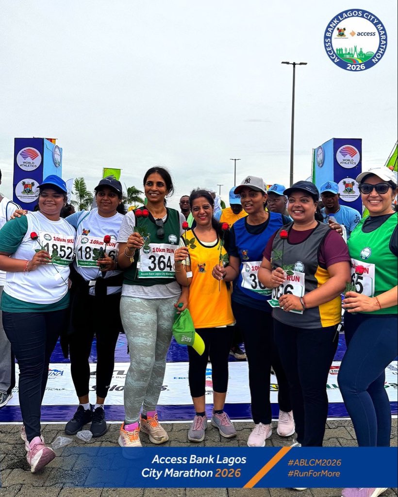 theaccesscorp's tweet photo. 10km in progress! ⚡️

To every runner currently running the 10km: this is where discipline becomes visible. Keep your eyes on the finish line and trust your training. 

You’ve got this!

#ABLCM2026
#RunForMore
#NewStepsFreshGoals
#AccessBankLagosCityMarathon https://t.co/4Pftf6hPyZ