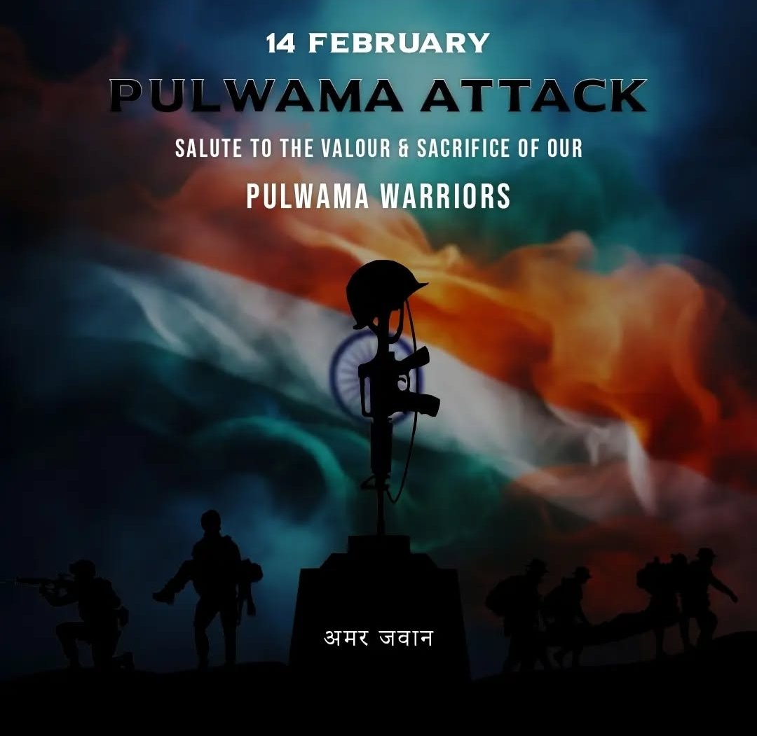 Never Forget. Never Forgive!! Jai Hind.

#phulwama